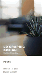 Mobile Screenshot of ldgraphicdesign.com
